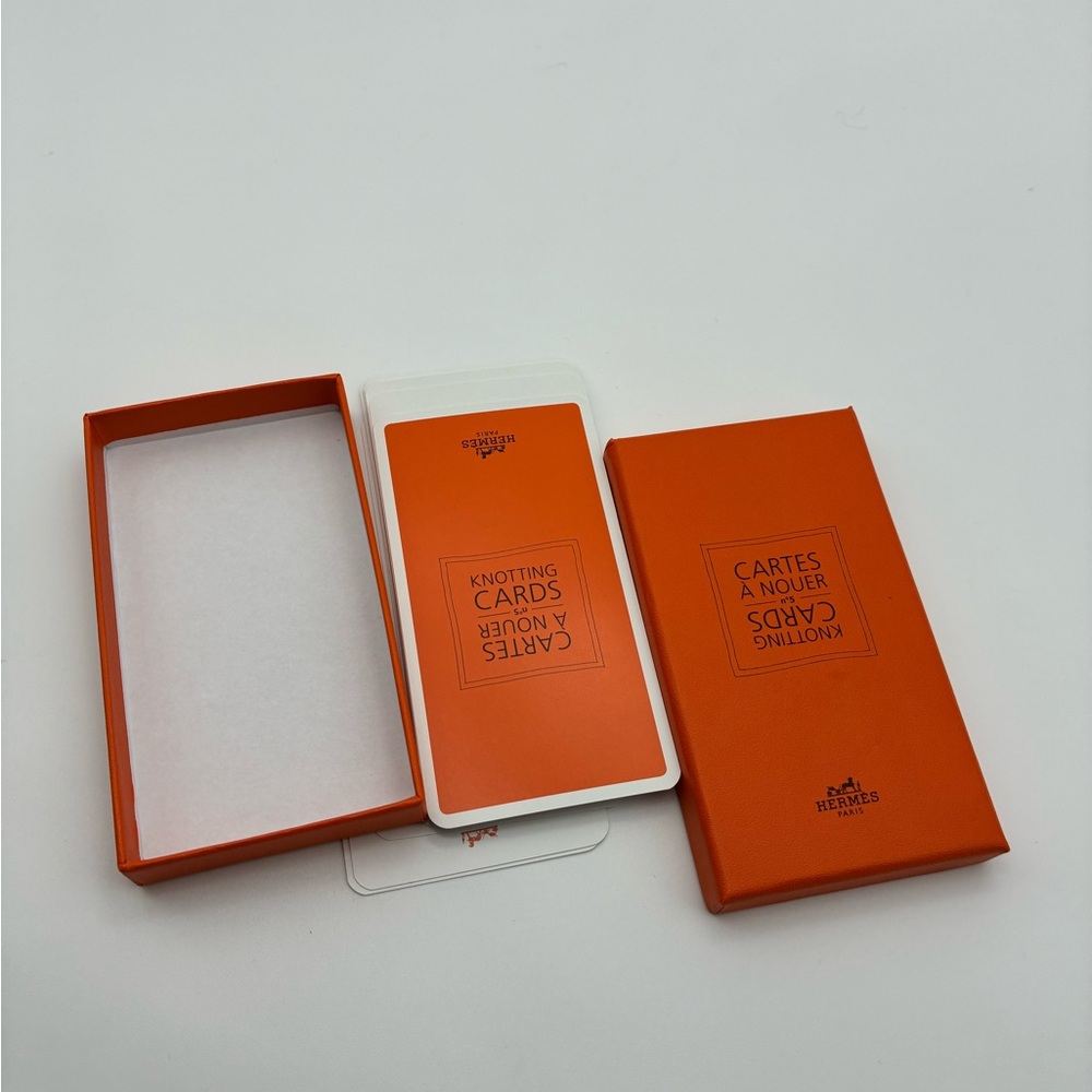 Hermes knot tying cards